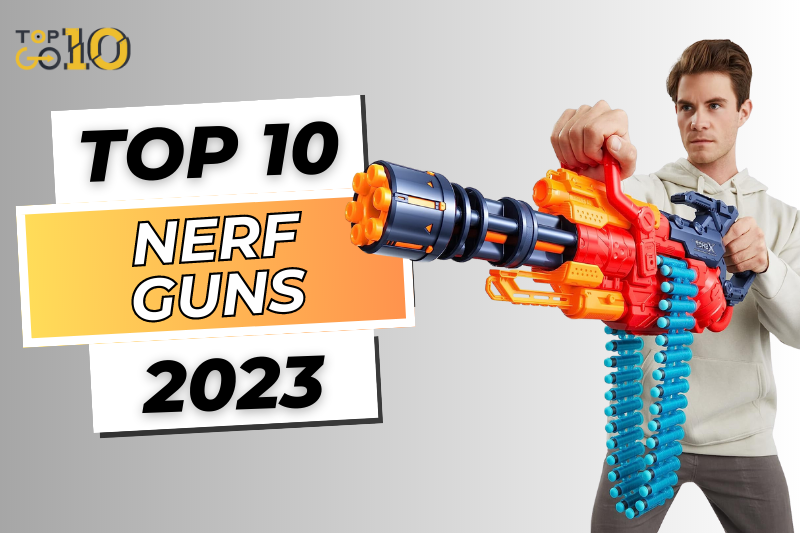 Best Nerf Guns 2023 Elite 2.0, Gelfire Mythic, Zuru X-shot,...