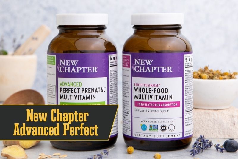 New Chapter Advanced Perfect Prenatal Multivitamins