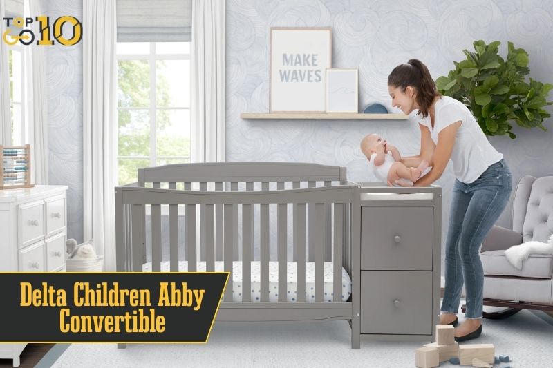 Delta Children Abby Convertible Crib and Changer
