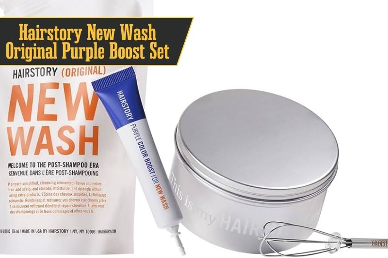 Hairstory New Wash Original Purple Boost Set