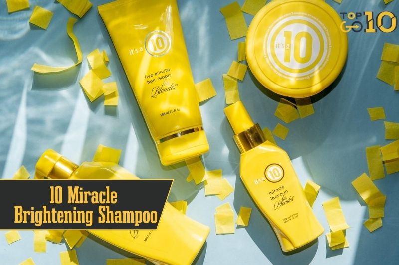 It's a 10 Miracle Brightening Shampoo For Blondes