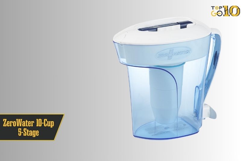 ZeroWater 10-Cup 5-Stage Water Filter Pitcher
